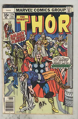 Buy Thor #274 August 1978 G • 2.40£