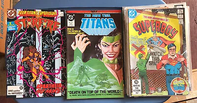 Buy New Adventures Of Superboy & New Teen Titans Comic Books Mixed Lot 13 Books DC • 11.99£