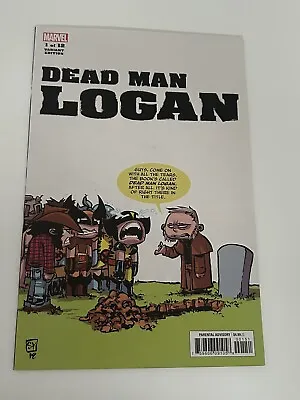Buy Dead Man Logan #1 Skottie Young Baby Variant Marvel Comics Wolverine • 20£