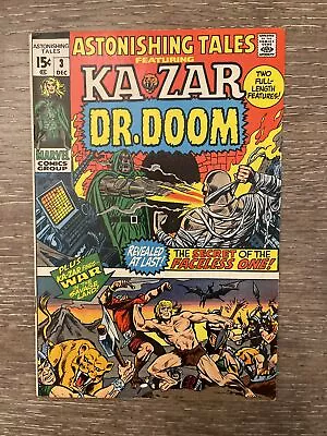 Buy Wow!! Astonishing Tales 3 Marvel Comics 1970 Dr. Doom Kazar MCU Disney Avengers • 10.27£