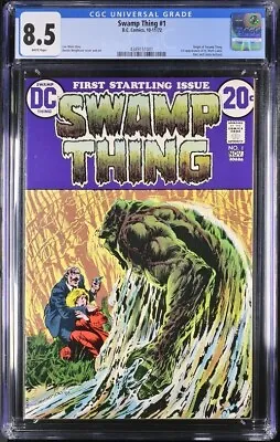 Buy Swamp Thing 1 CGC 8.5 • 295£