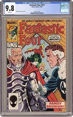 Buy Fantastic Four #273 CGC 9.8 1984 4021375016 • 162.01£