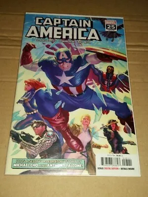 Buy Captain America #25 Nm+ (9.6 Or Better) Marvel Comics January 2021 • 4.99£