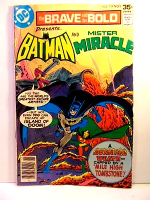 Buy Vintage The Brave And The Bold DC Comics Book; Volv. 23, No. 138, Nov. 1977 • 2.81£
