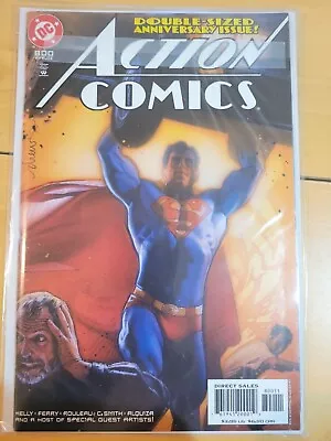 Buy Action Comics #800 APRIL 2003 DOUBLE SIZED ANNIVERSARY ISSUE! DC COMIC • 34.69£