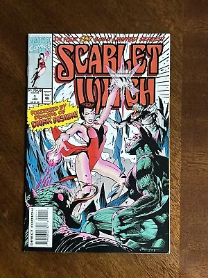 Buy Scarlet Witch #1 1st Solo Title- Wandavision Marvel Comics 1994 1st App Eleyn  • 8£