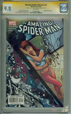 Buy Amazing Spider-Man #v2 #52 (493) CGC 9.8 SS J. Scott Campbell & Tim Townsend • 587.75£