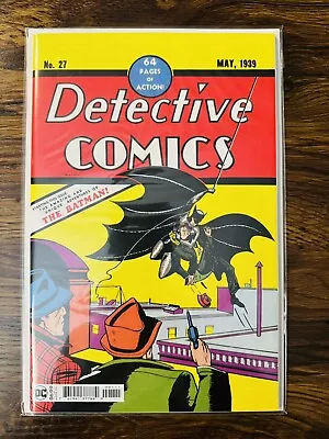 Buy Detective Comics #27 1939 Facsimile (dc 2022) 1st Batman 🔥 Nm/nm+ Cgc Ready • 23.62£