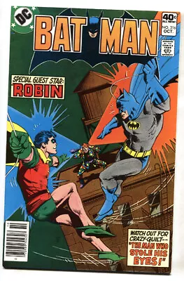 Buy Batman #316 1979-Bronze Age-DC Comics- Robin VF/NM • 55.12£