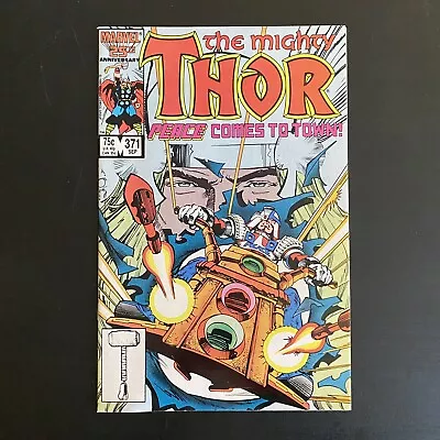 Buy The Mighty Thor 371 KEY BOOK 1st App Justice Peace Marvel 1986, LOKI NM • 8.68£