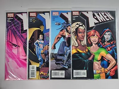 Buy Uncanny X-Men 452 453 454 455  DIRECT 4 Book Claremont Run Marvel Comics 2005 • 19.76£