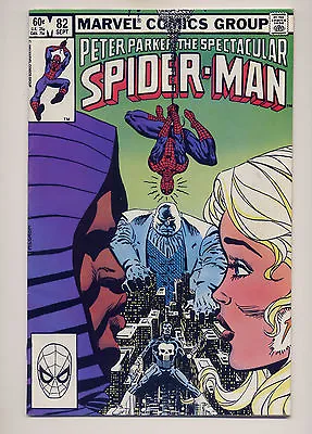 Buy Spectacular Spider-Man #82  Fine 1983 ~ Fast Ship ~ Punisher  Marvel Comic Book  • 1.57£