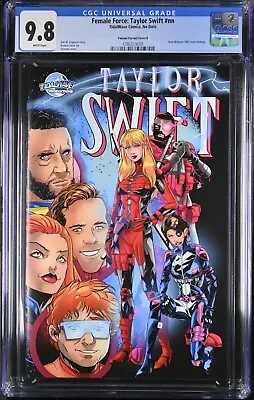 Buy Female Force Taylor Swift New Mutants 98 Variant CGC 9.8 Ltd 100 Lady Deadpool • 165.55£