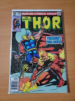 Buy The Mighty Thor #306 Newsstand Variant ~ NEAR MINT NM ~ 1981 Marvel Comics • 19.82£