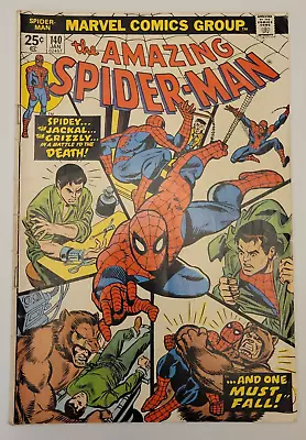 Buy AMAZING SPIDER-MAN #140 - January 1975 - Lower Grade Beauty! • 11.94£