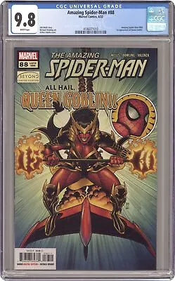 Buy Amazing Spider-Man #88A Adams CGC 9.8 2022 4196071010 1st App. Queen Goblin • 48.23£
