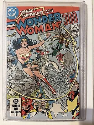 Buy Wonder Woman #300 Special Anniversary Issue Feb 1983.  Very Good With Holder • 12.04£
