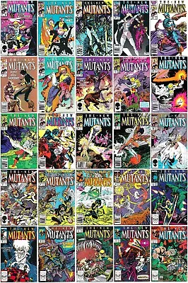 Buy New Mutants (1985-89) #34-36,39-42,44,50-57,59,60,66-70,74,78 * 25 Issues * 🔥 • 29.57£