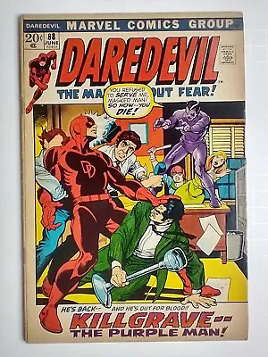 Buy Marvel Comics Daredevil #88 Origin Black Widow; 1st Appearance Larry Cranston • 16.70£