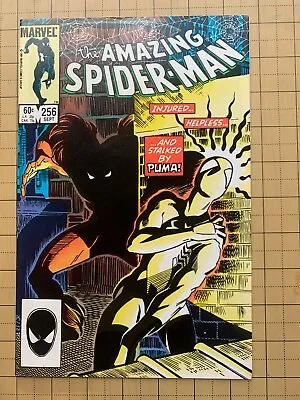 Buy Amazing Spider-Man #256 - 1st Appearance Of Puma - NICE BOOK (Marvel Sept. 1984) • 12.64£