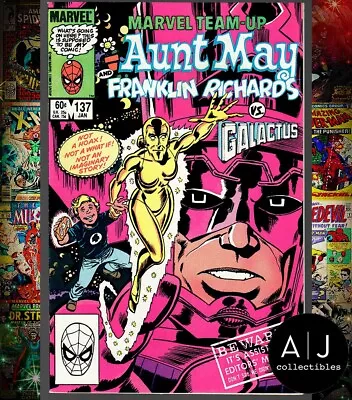Buy Marvel Team-Up #137 (1984, Marvel) Aunt May VF+ 8.5 • 6.44£
