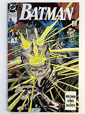 Buy Batman #443 | VF+ | 1ST Crimesmith | Tim Drake | DC • 2.78£