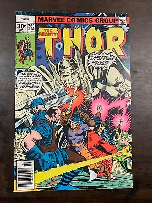 Buy The Mighty Thor #260 Fn- Marvel Comic (1977) • 3.94£