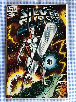 Buy Silver Surfer 1 (1982) Byrne Art. Fantastic Four/Mephisto App. Origin Retold 6.5 • 13.99£