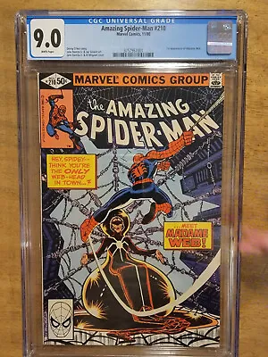 Buy Amazing Spiderman 210 CGC 9.0 *1st Appearance Madame Web* • 144.11£