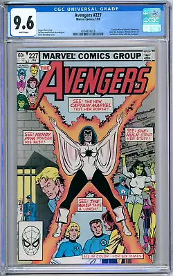 Buy Avengers 227 CGC Graded 9.6 NM+ Marvel Comics 1983 • 47.93£