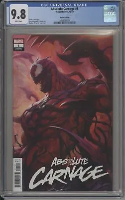 Buy Absolute Carnage #1 - Cgc 9.8 - Stanley  Artgerm  Lau Variant - Donny Cates • 80.45£