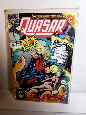 Buy Quasar #26 Comic Marvel 1991 Thanos Infinity Gauntlet Crossover BAGGED BOARDED • 8.67£