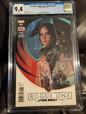 Buy Star Wars: Rogue One Adaptation #1 CGC 9.4 First Appearance ANDOR • 158.06£