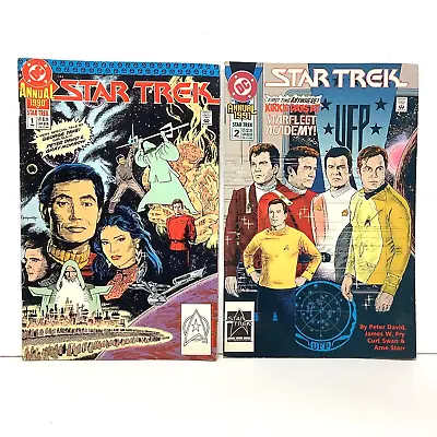 Buy 2x DC Comics Star Trek: Original Series Annuals - 1990 + 1991 • 12.99£