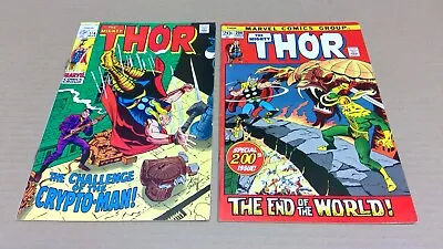 Buy Mighty Thor 174 200 Marvel Comics 1970 1972 1st Crypto-Man • 8.75£