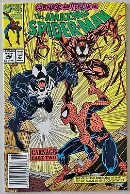 Buy The Amazing Spider-man #362  Venom Carnage Part 2 1992 Nm 9.4 • 31.98£