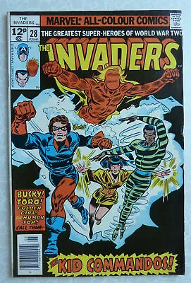 Buy The Invaders #28 - UK Variant - Marvel Comics - May 1978 VF- 7.5 • 6.99£