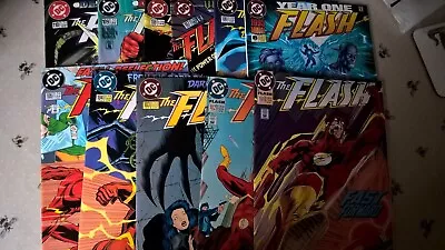 Buy The Flash 101,102,103,104,105,106,107,108,109,110 Annual 8 DC 1995 1996 • 15£