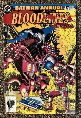 Buy Bloodlines Outbreak Batman Annual #17 - KEY ISSUE - 1st Appearance Of Ballistic • 4.82£