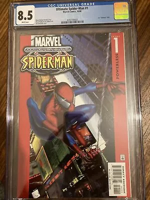 Buy Ultimate Spider-man #1 - 1st Print - Powerless - Bendis Marvel Comics 2000 Cgc • 49.99£