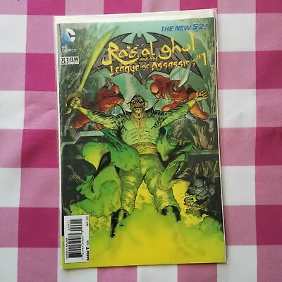 Buy Batman And Robin Comic #23.3 Ra's Al Ghul Lenticular Cover  #1 Nov 2013 • 6£