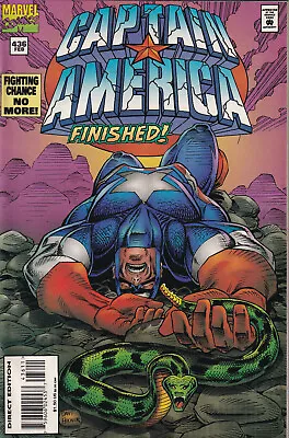 Buy CAPTAIN AMERICA Vol. 1 #436 February 1995 MARVEL Comics - Bucky • 22.10£