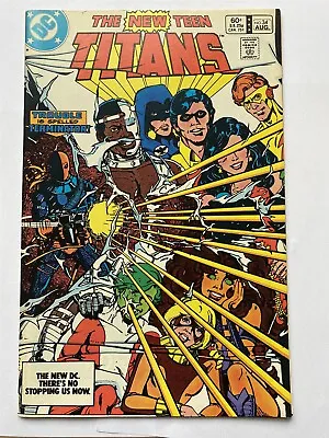 Buy THE NEW TEEN TITANS #34 Wolfman Perez DC Comics 1983 VF • 2.95£
