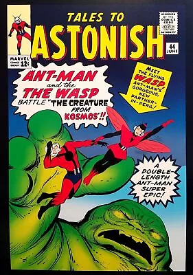 Buy Tales To Astonish #44 12x16 FRAMED Art Print By Jack Kirby (1st Wasp 1963), New  • 33.73£