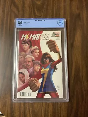 Buy Ms Marvel #19 CBCS 9.6 1st Print Kamala Khan Disney+ MCU • 86.18£
