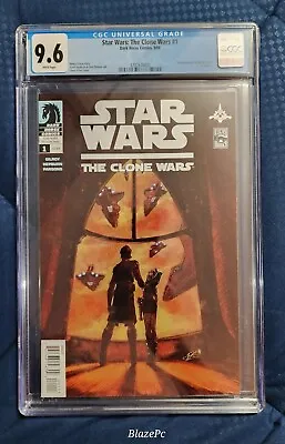 Buy Star Wars: The Clone Wars #1 CGC 9.6 1st Appearance Of Ahsoka Tano Captain Rex • 876.31£