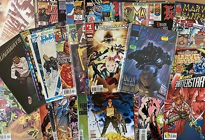 Buy Box Of 100x Marvel Comics Huge Bundle/Job Lot Inc Spider-Man, X-Men, FF Etc • 100£