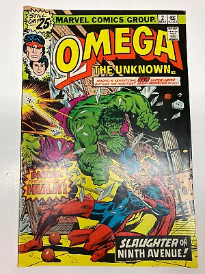 Buy Omega The Unknown #2 Comic May 1976 Marvel Comics • 6.32£
