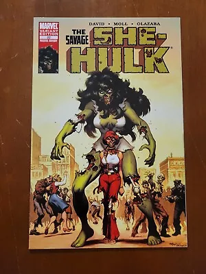 Buy She-hulk #22 Marvel 2007 Nm ~ Ed Mcguinness ~ Zombie Variant Cover ~ 1st Jazinda • 19.77£