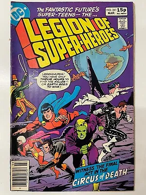Buy Legion Of Super-heroes #263 (1980) Pence Copy Fn/vf Dc • 4.95£